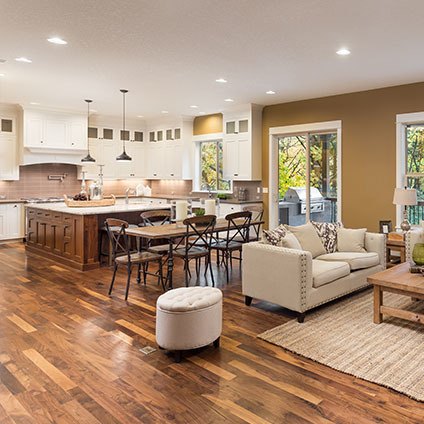 View our hardwood flooring options.