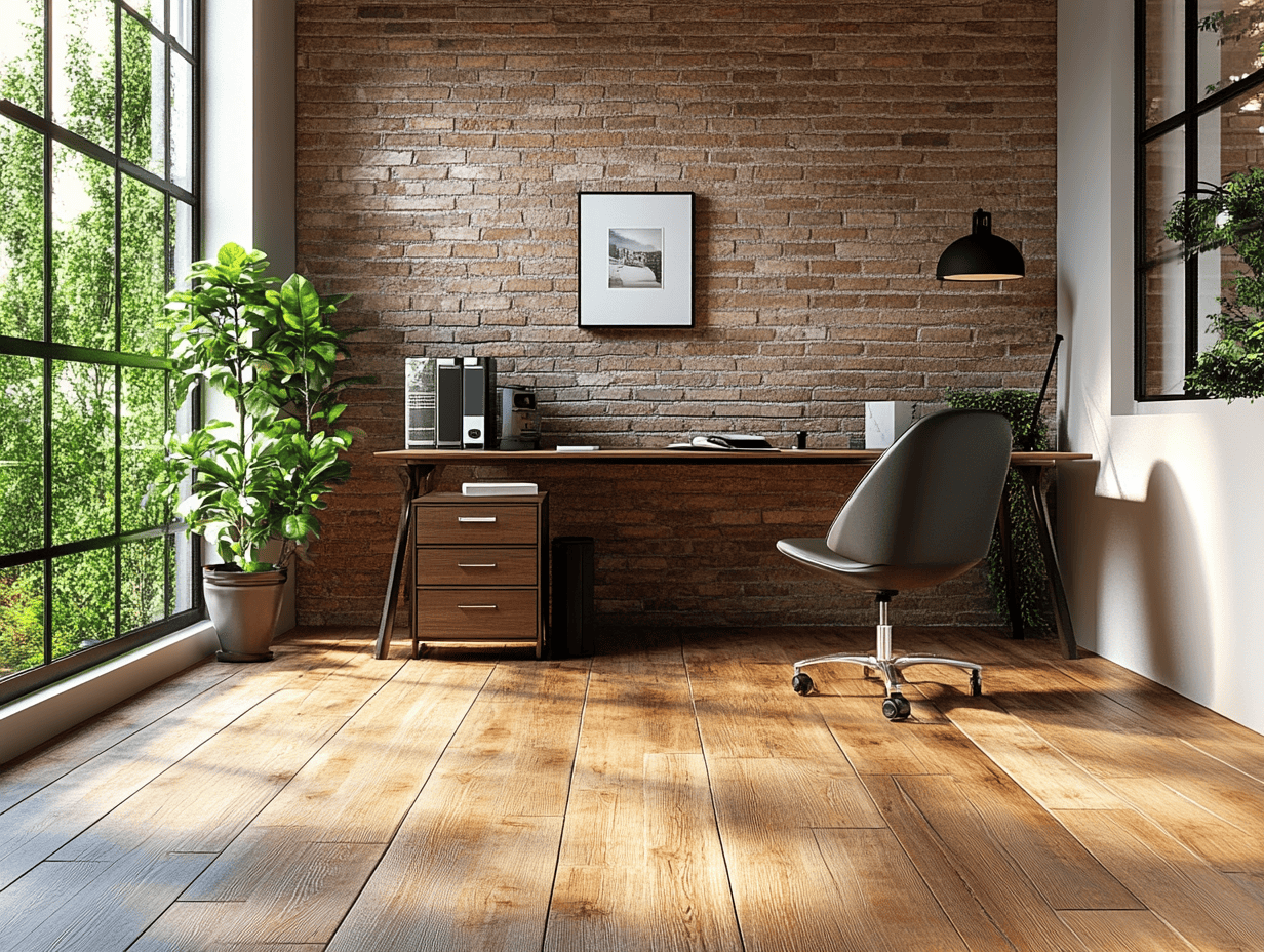 Snapshot of Natural Home Office Flooring Solutions